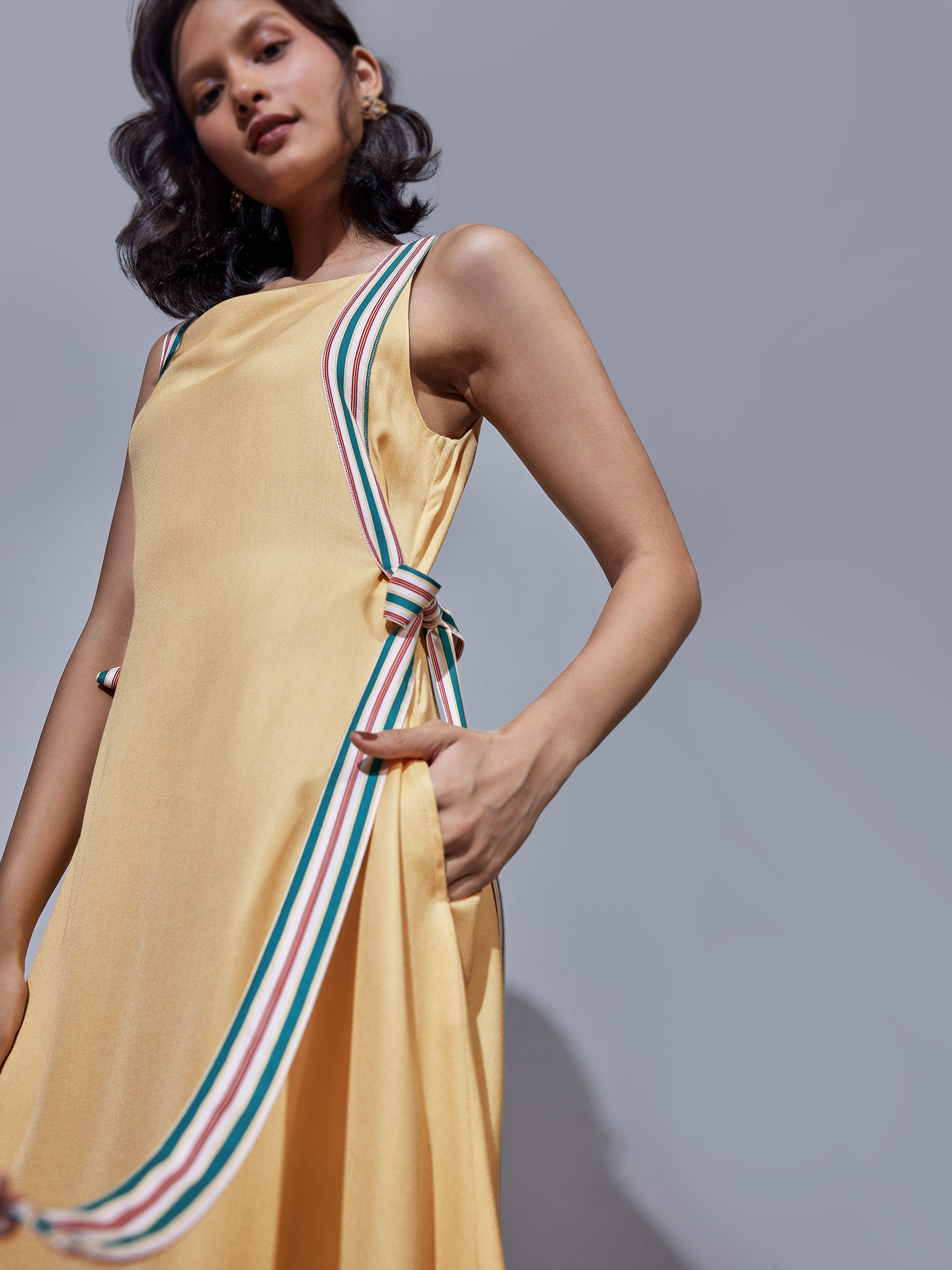 Butterscotch Square Neck Maxi Dress