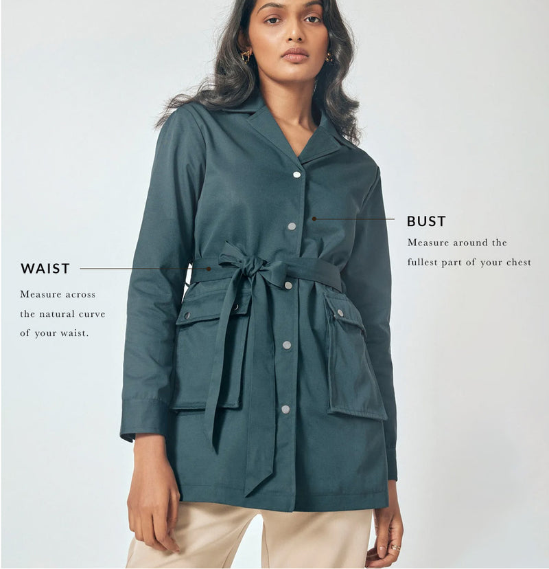 How to Measure - Coats & Jackets