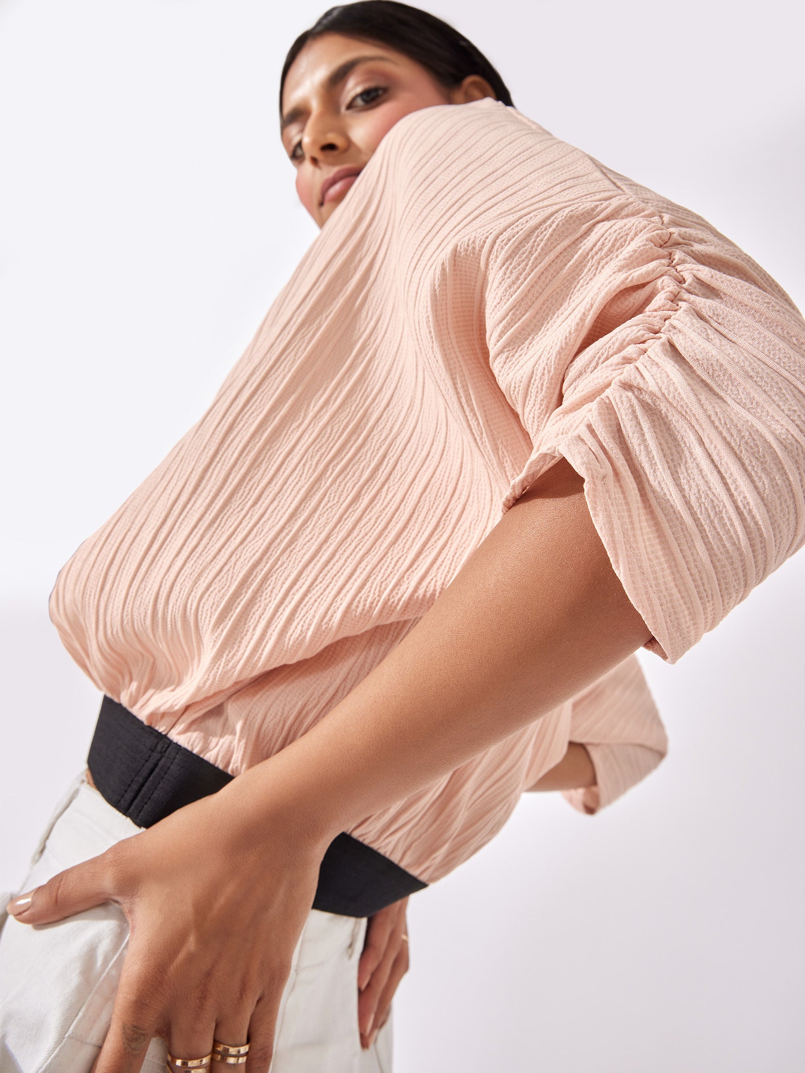 Blush Boat Neck Top