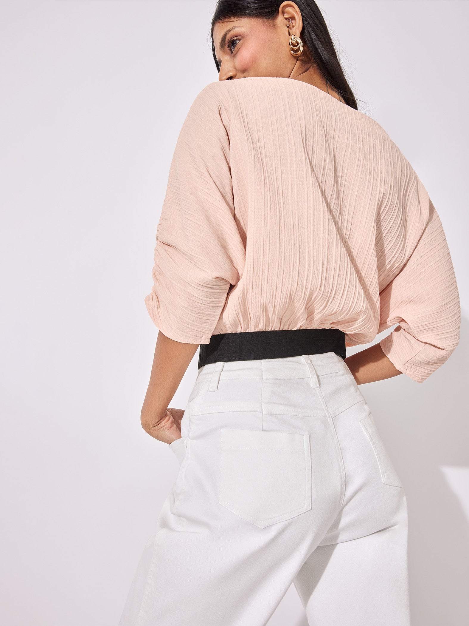 Blush Boat Neck Top