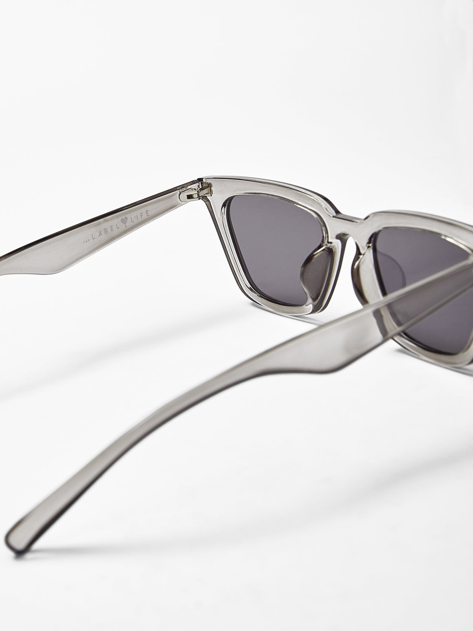 Grey Cat Eye Sunglasses