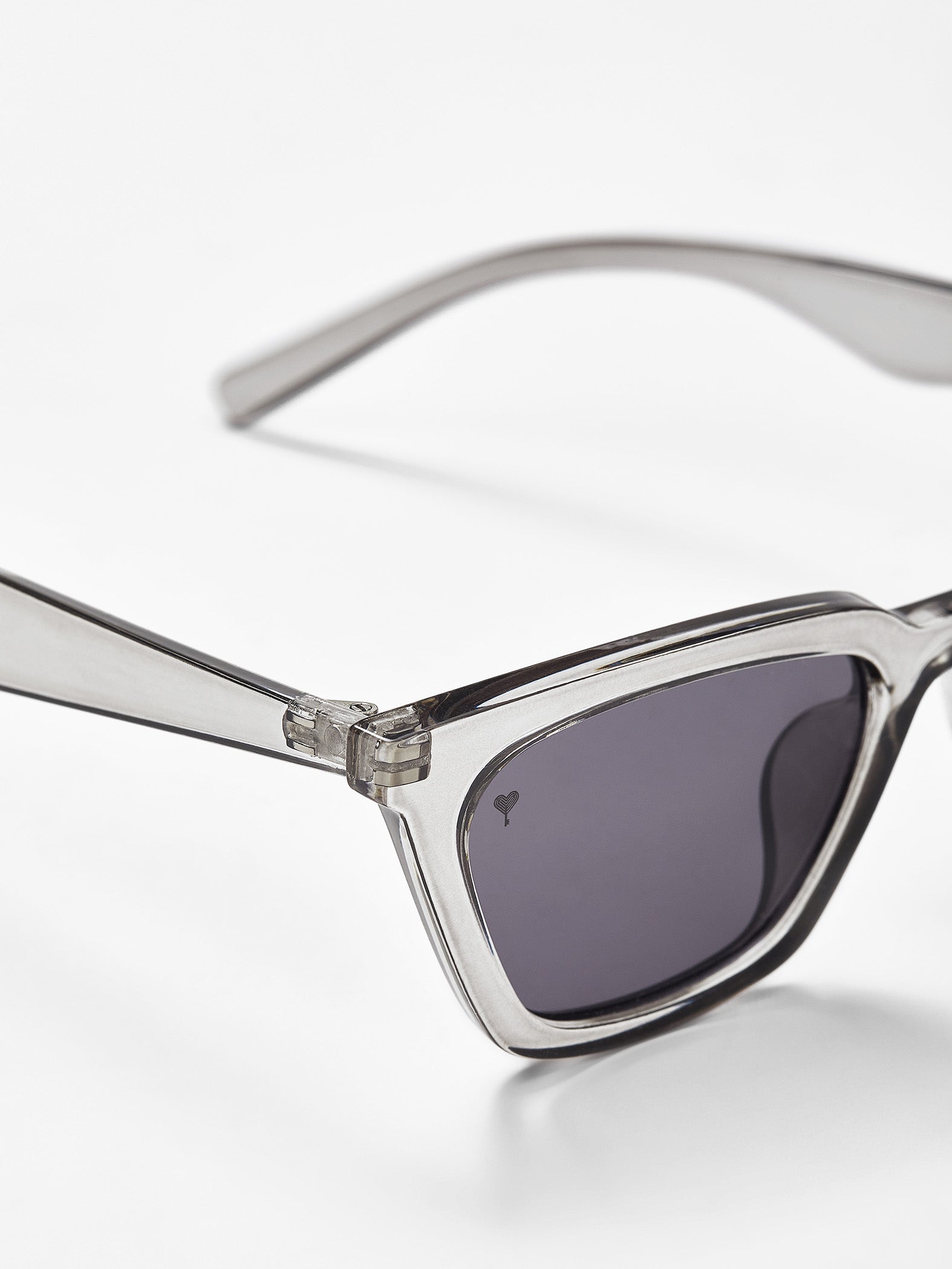 Grey Cat Eye Sunglasses