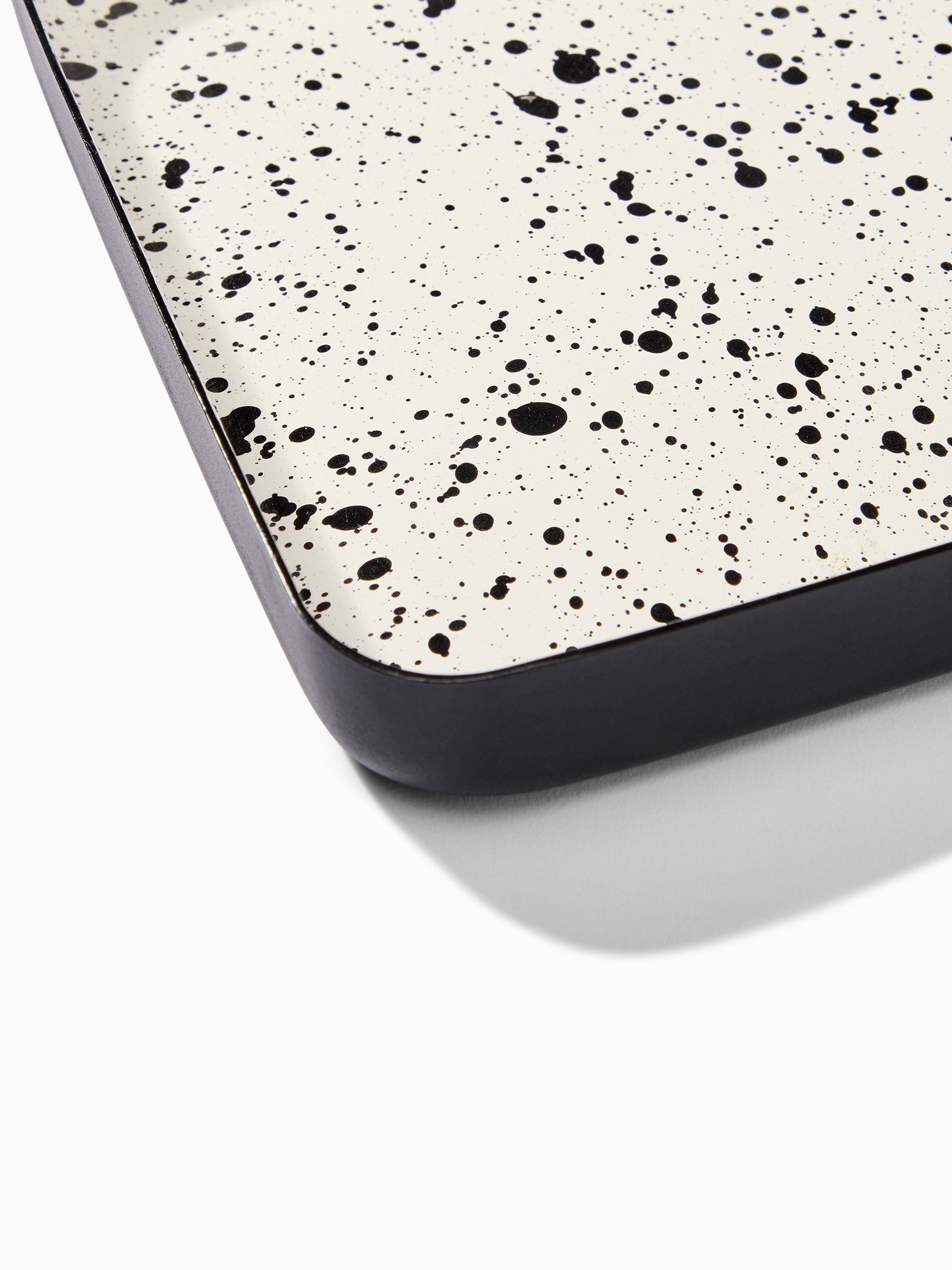 Monochrome Speckled Tray Small