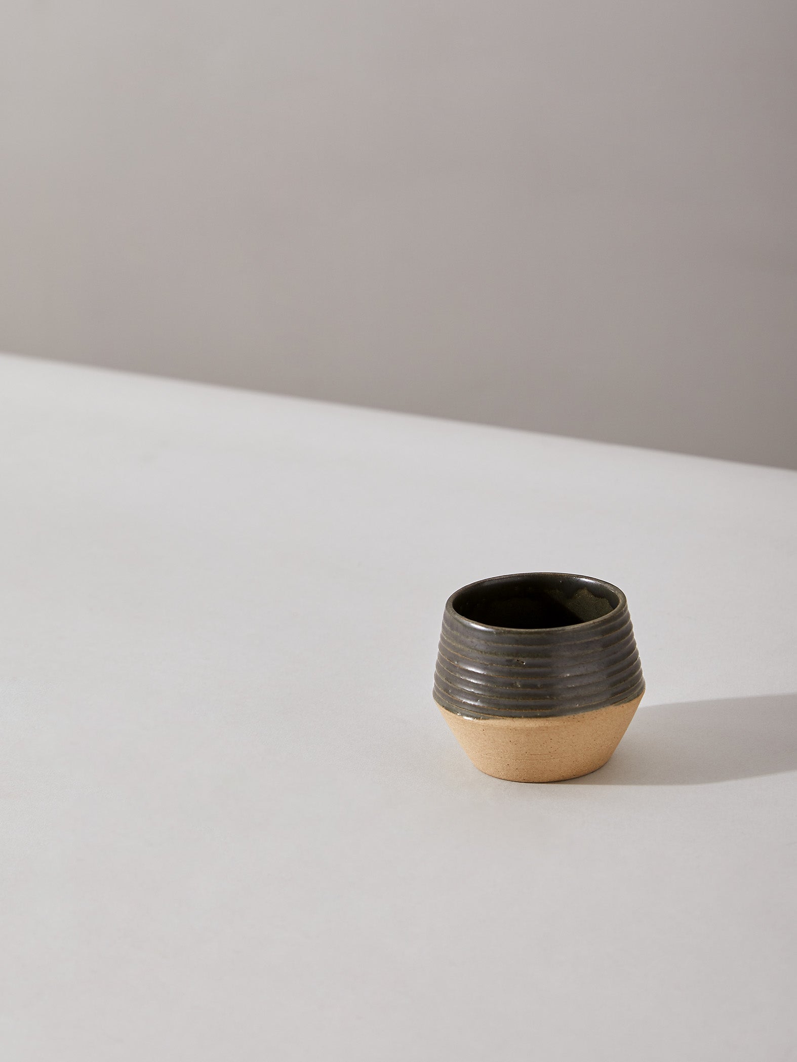 Charcoal & Beige Condiment Bowl Set