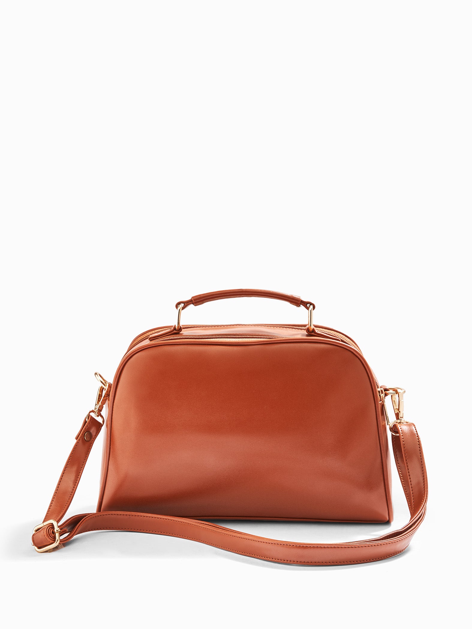 Tan Top Handle Sling