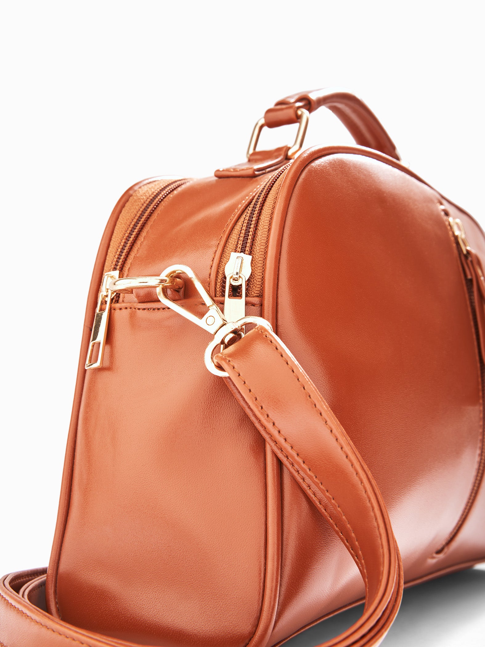 Tan Top Handle Sling