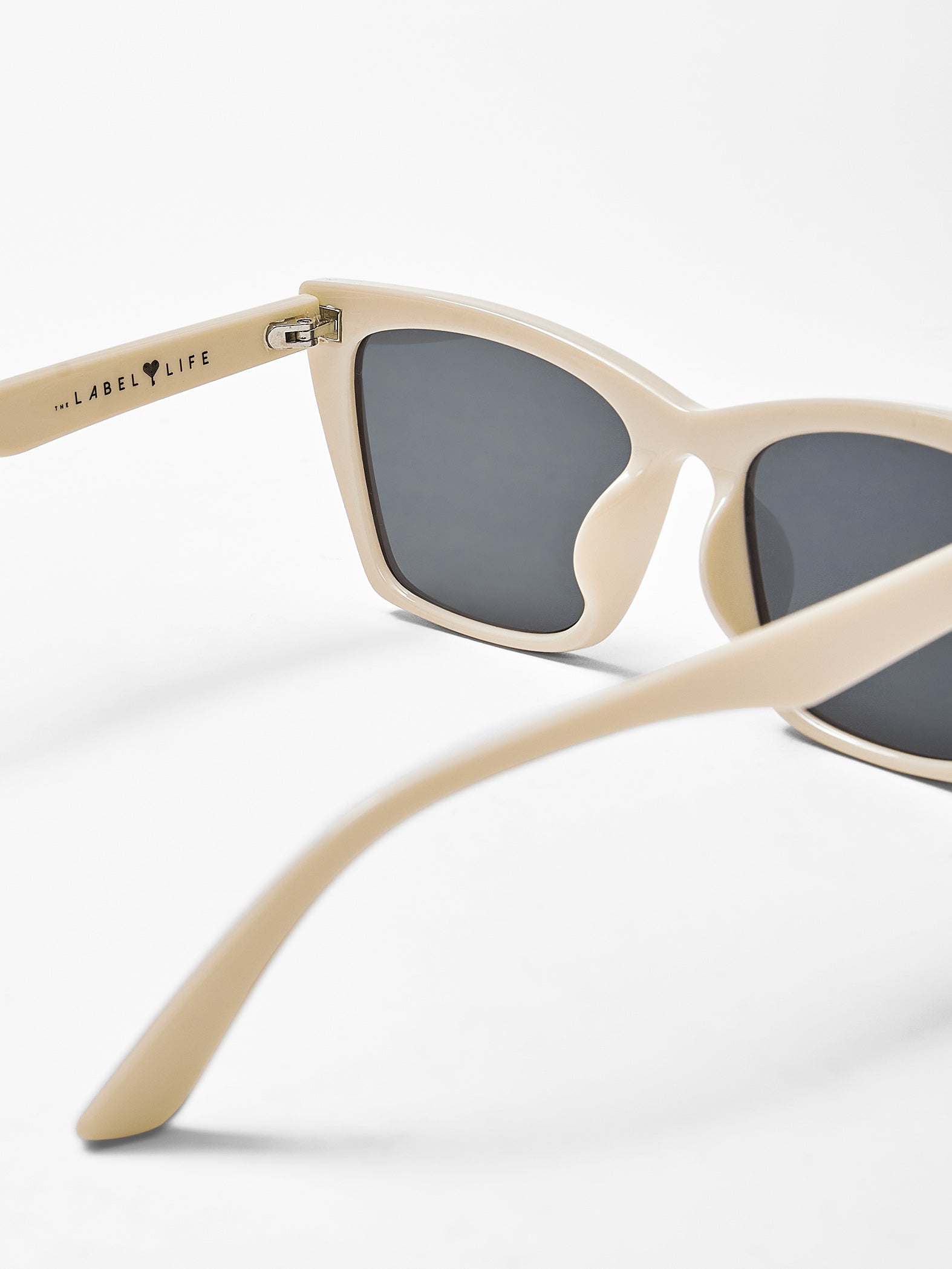 White Cat Eye Sunglasses