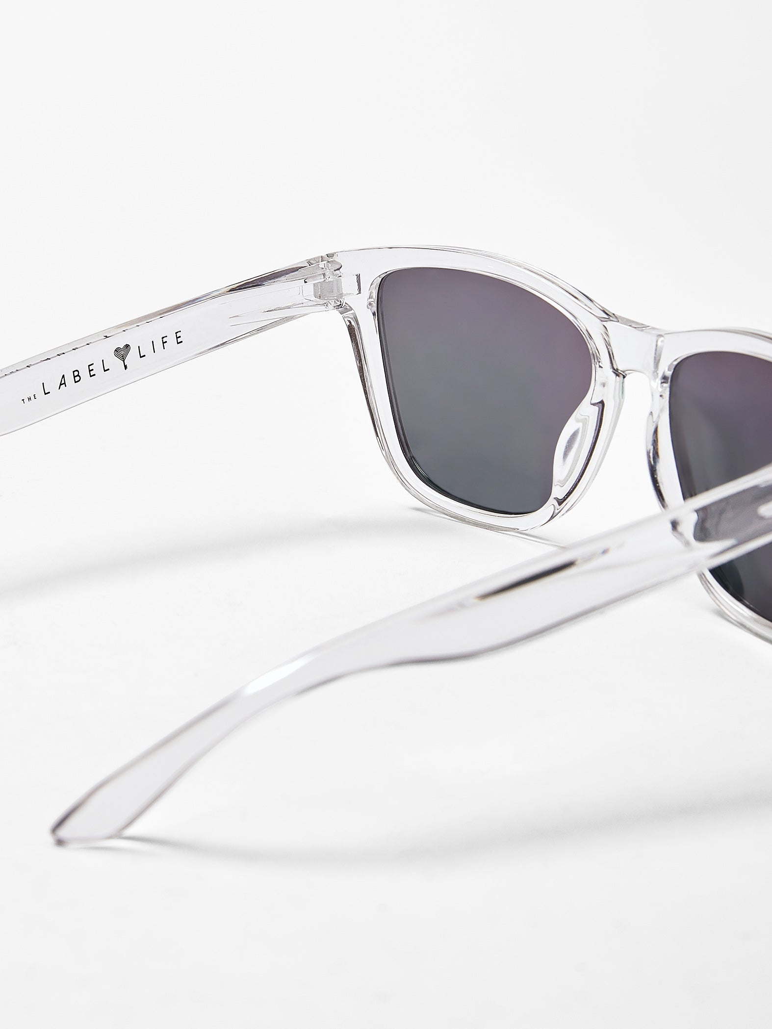 Clear Green Mirror Aviators