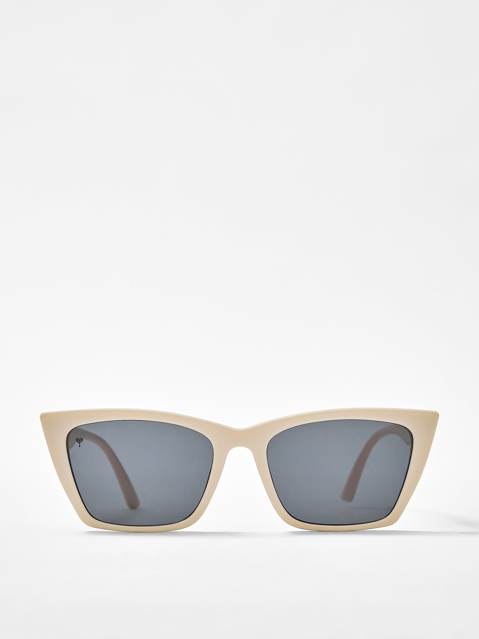 White Cat Eye Sunglasses