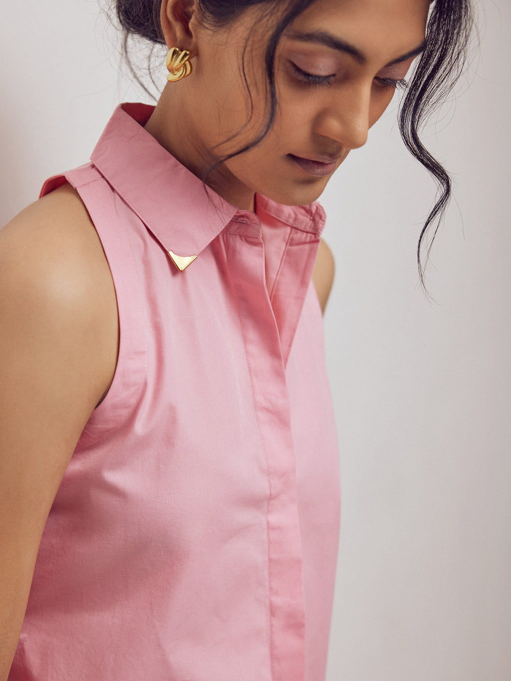 Cotton Candy Pink Incut Shirt