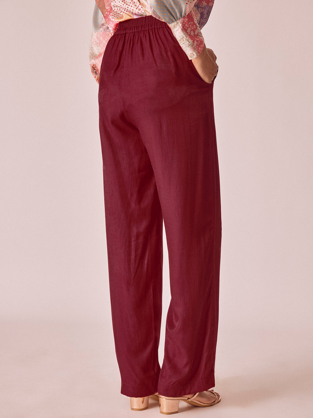 Cranberry Straight Fit Pants