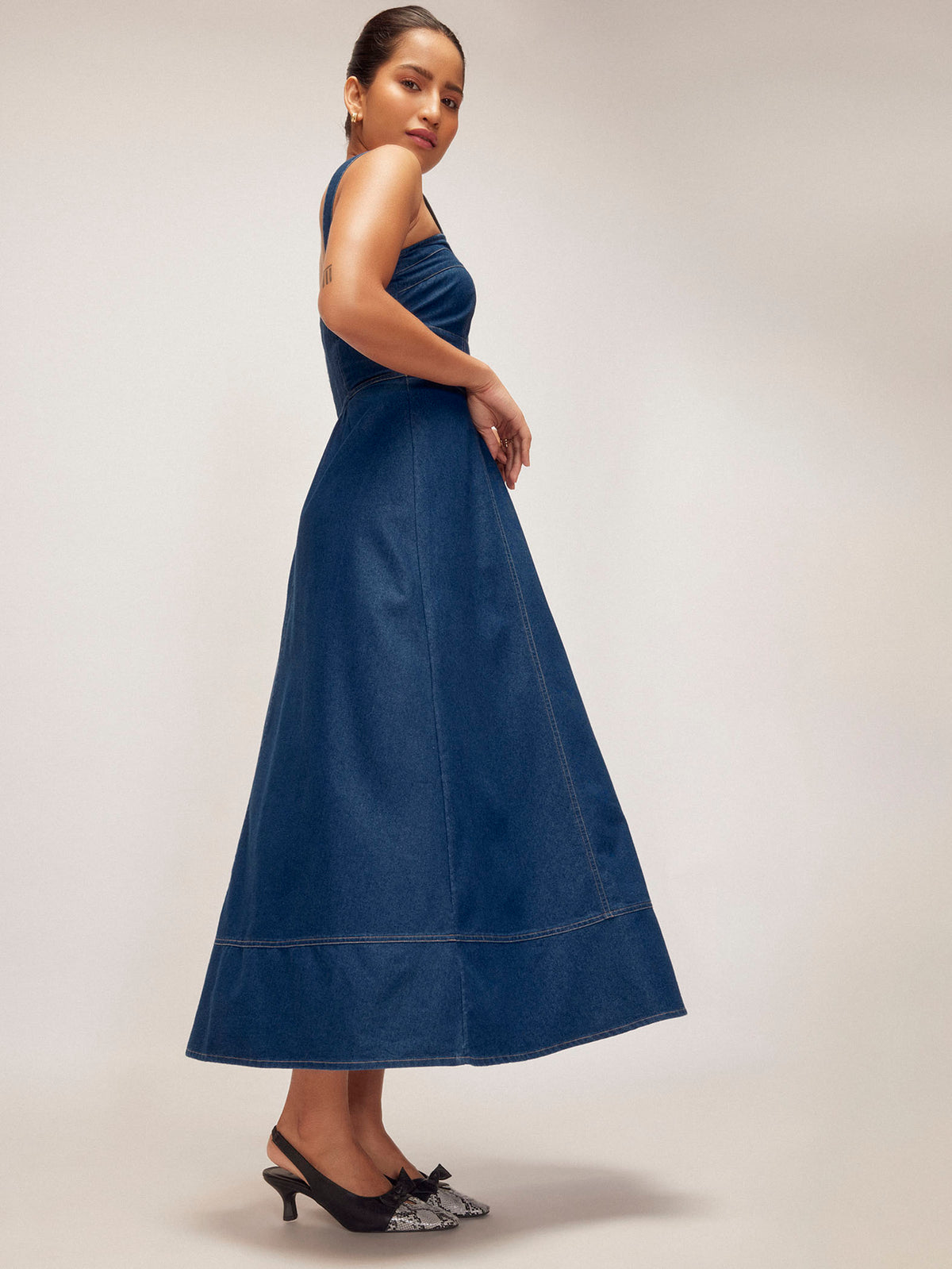 Denim Corset Dress