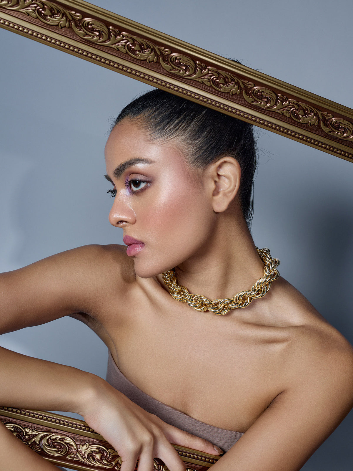 Gold Chunky Linked Chain
