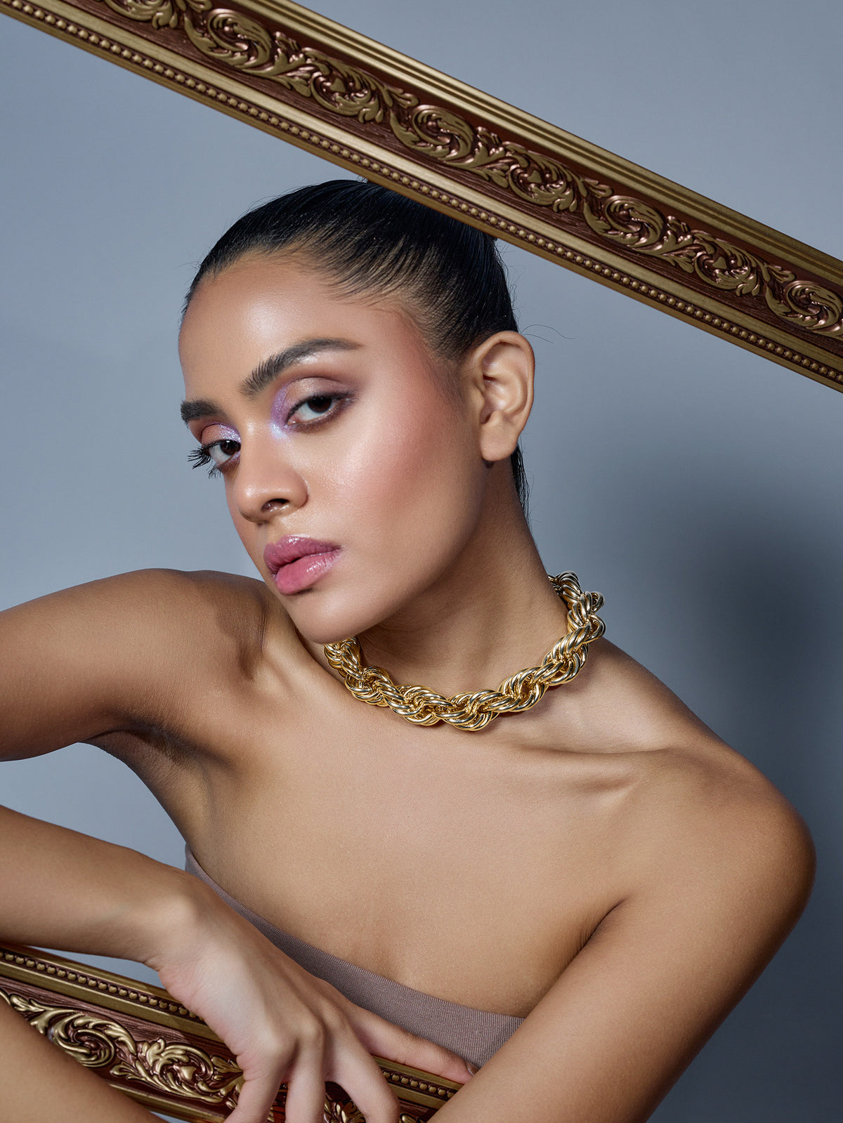 Gold Chunky Linked Chain
