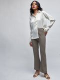 Griege Bootcut Trousers