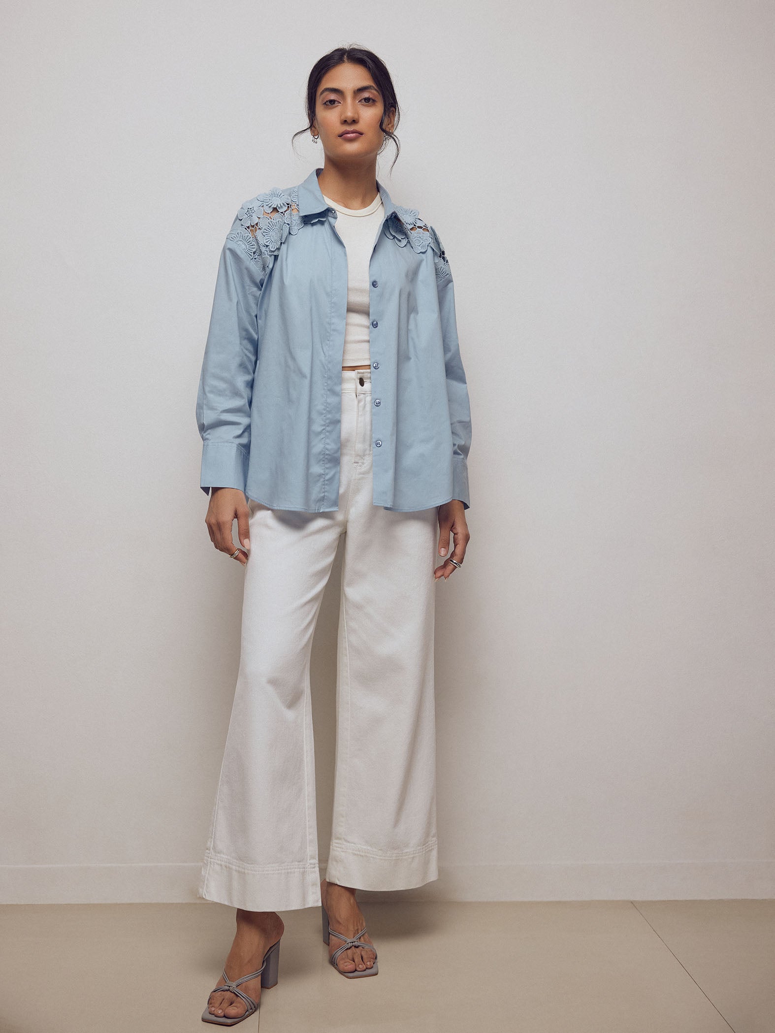 Ice Lace Insert Shirt