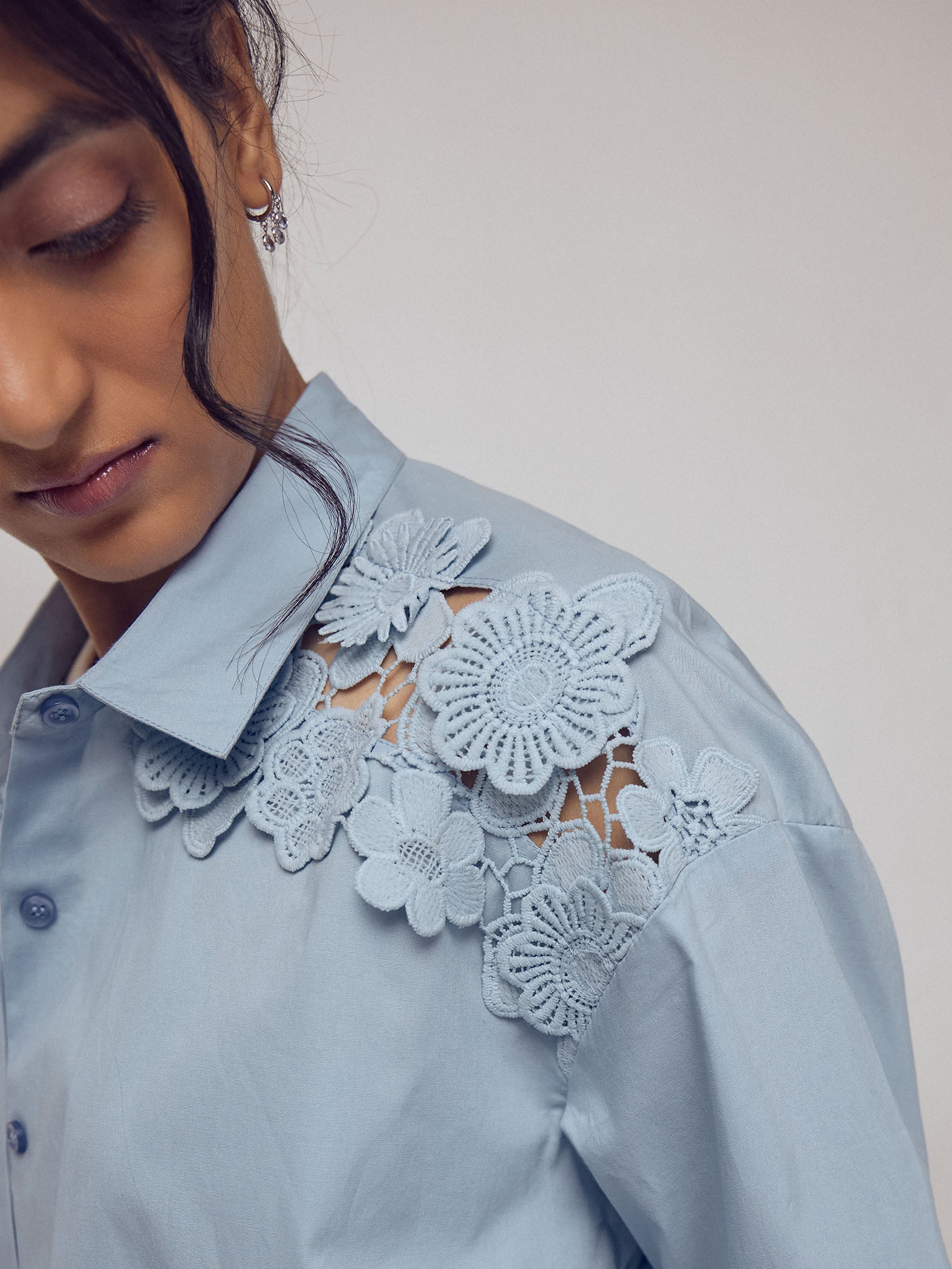 Ice Lace Insert Shirt