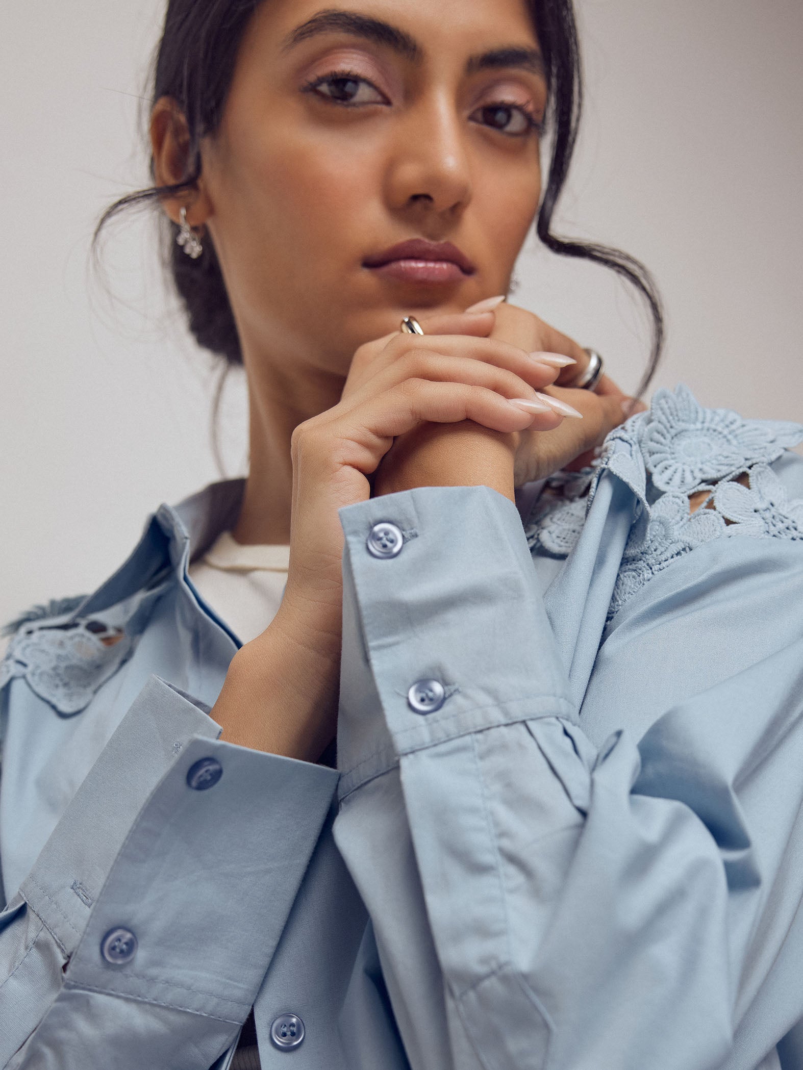 Ice Lace Insert Shirt