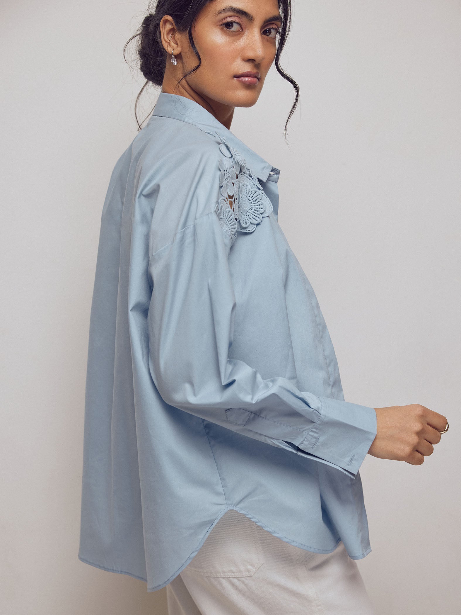 Ice Lace Insert Shirt