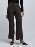 Mocha High Waist Trousers