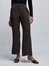 Mocha High Waist Trousers