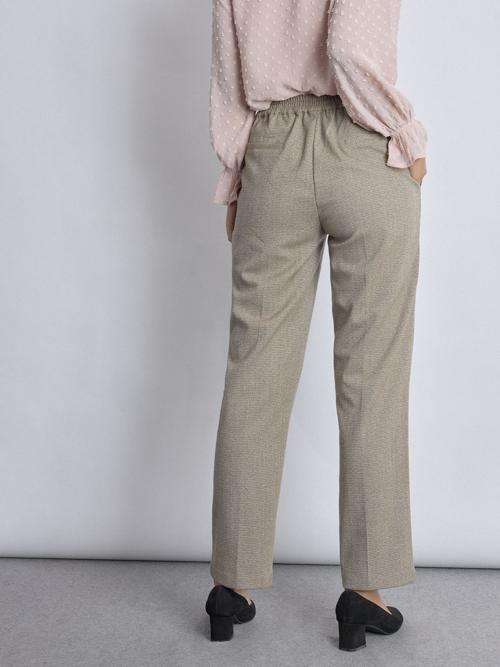 Mocha Textured Pants