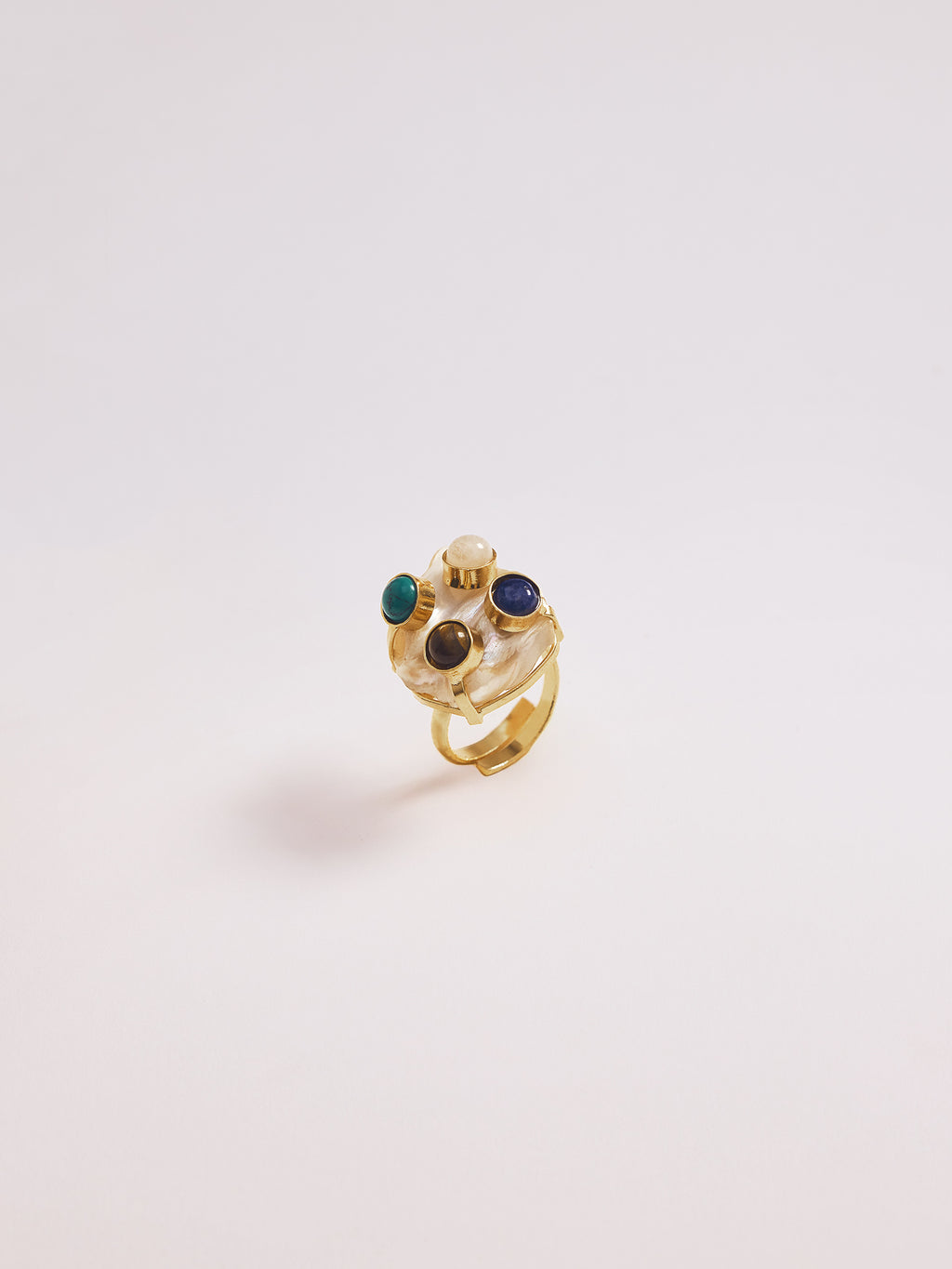 Multi Stone Studded Ring
