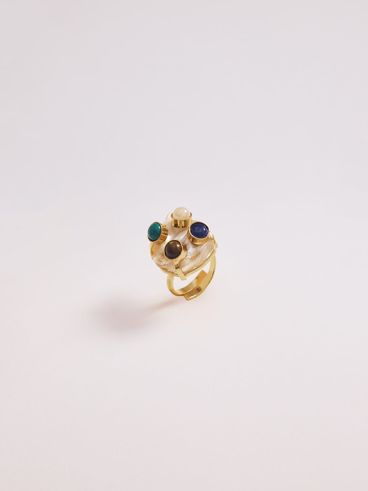 Multi Stone Studded Ring