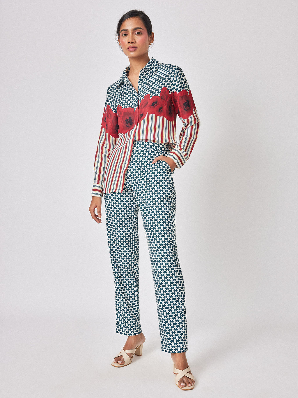 Poppy Print Play Shirt