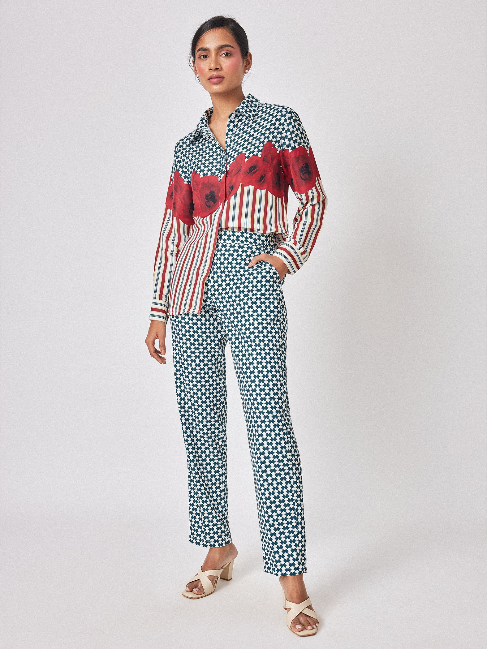 Poppy Print Play Shirt