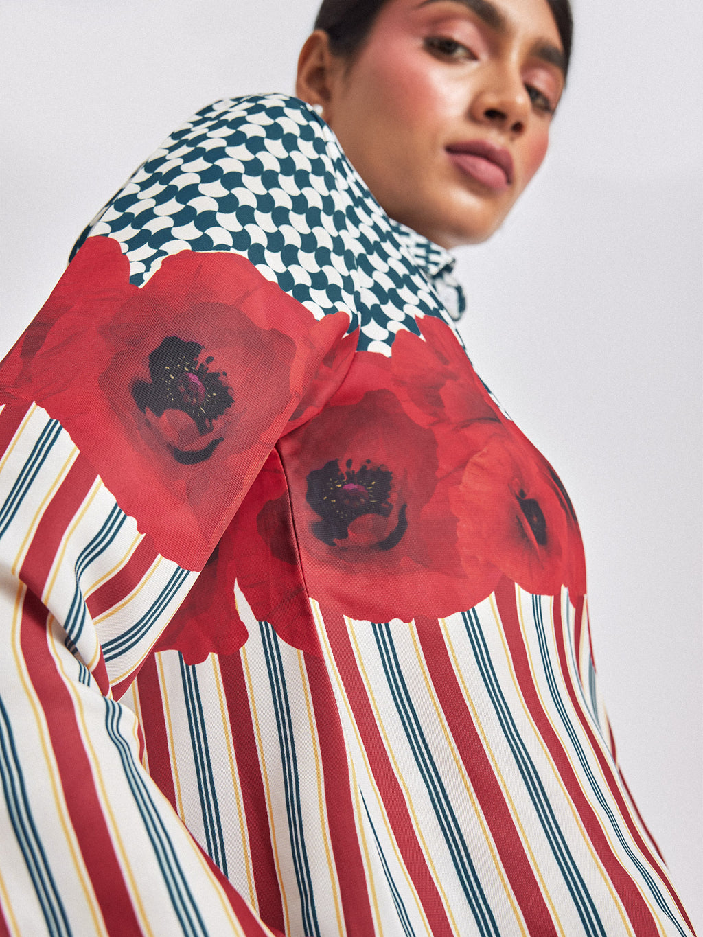 Poppy Print Play Shirt