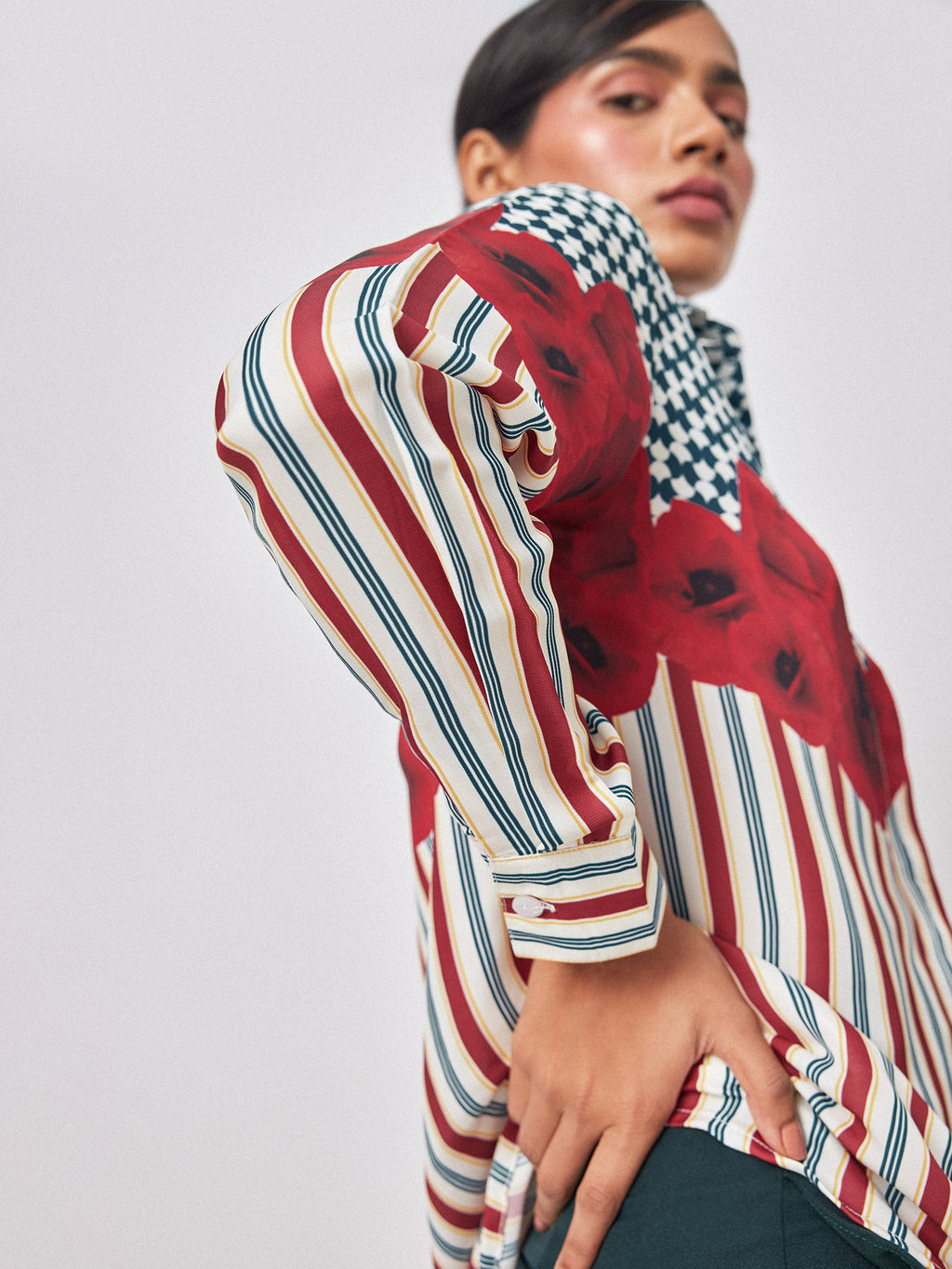 Poppy Print Play Shirt