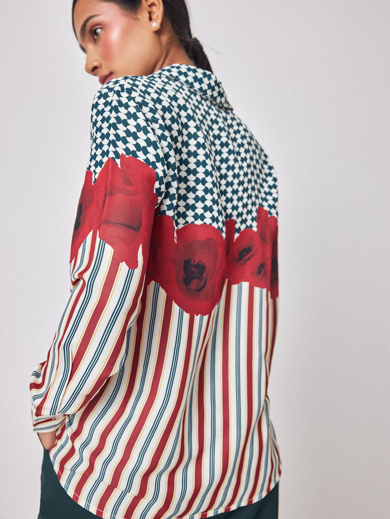 Poppy Print Play Shirt