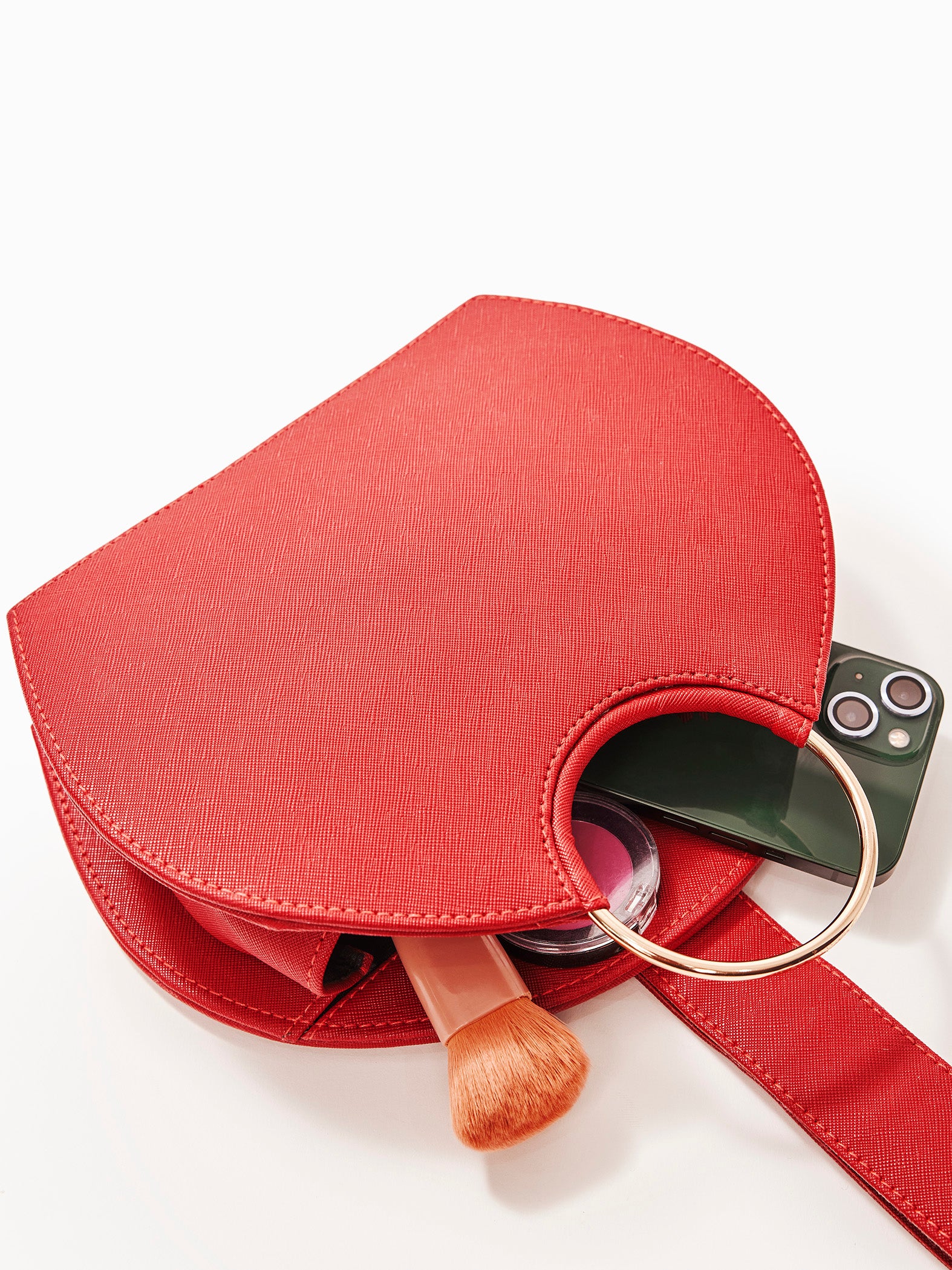 Ruby Half Moon Wristlet Bag