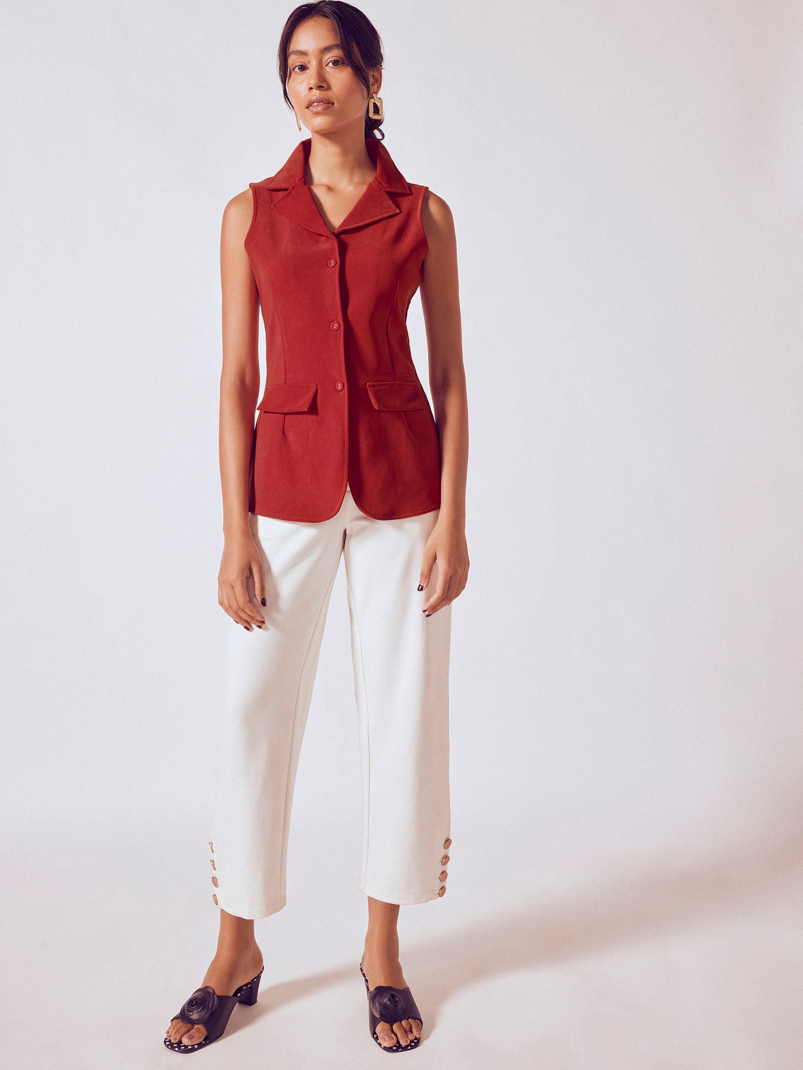 Ruby Sleeveless Blazer