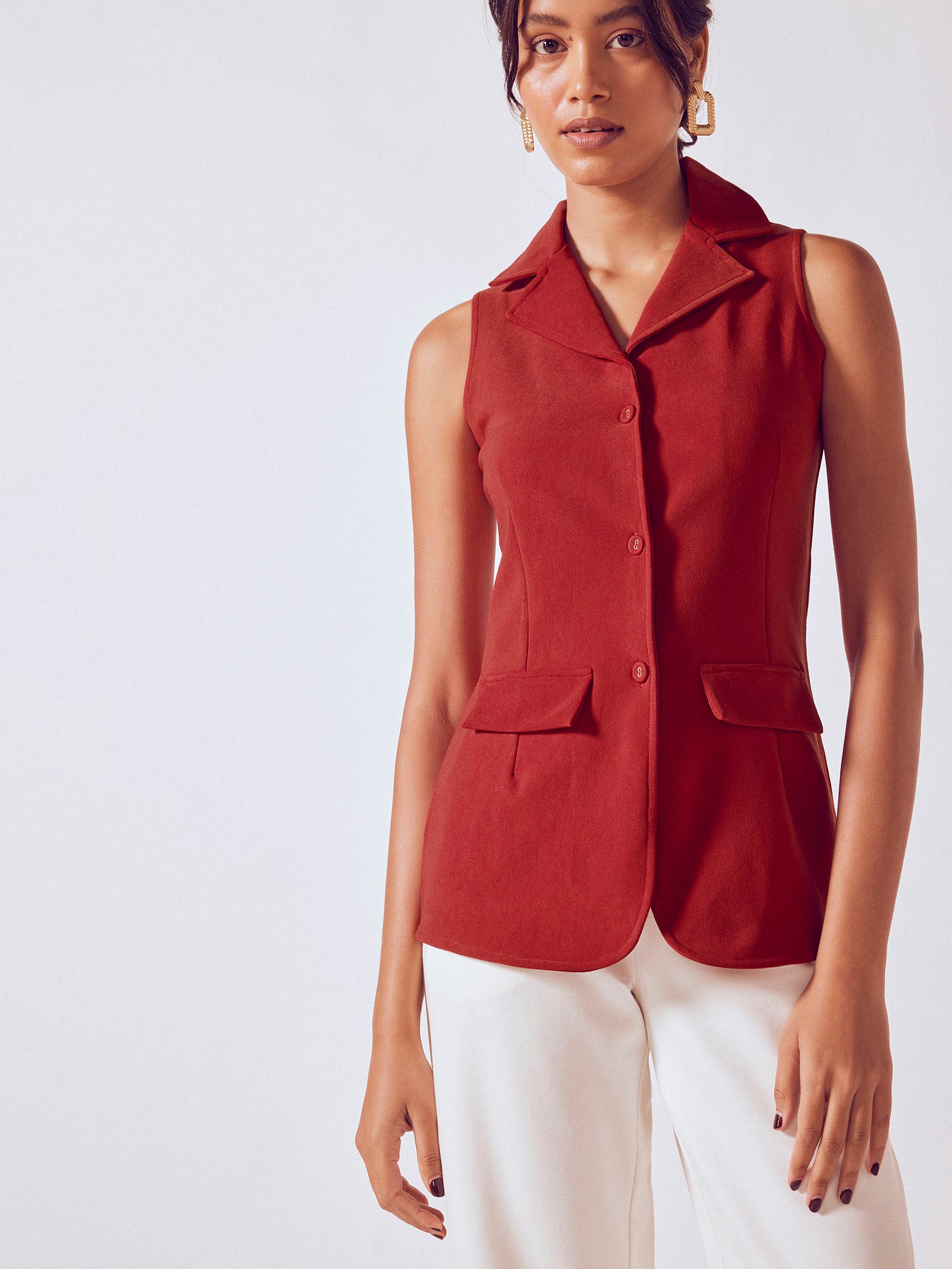 Ruby Sleeveless Blazer