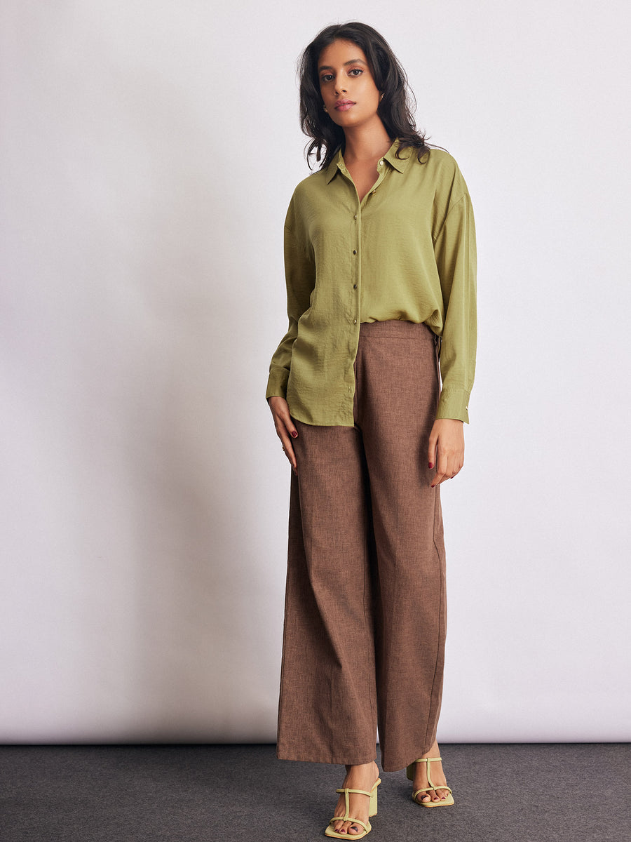 wasabi-lime-hammered-satin-shirt
