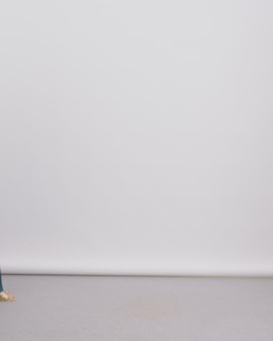 Turkish Blue Satin Maxi