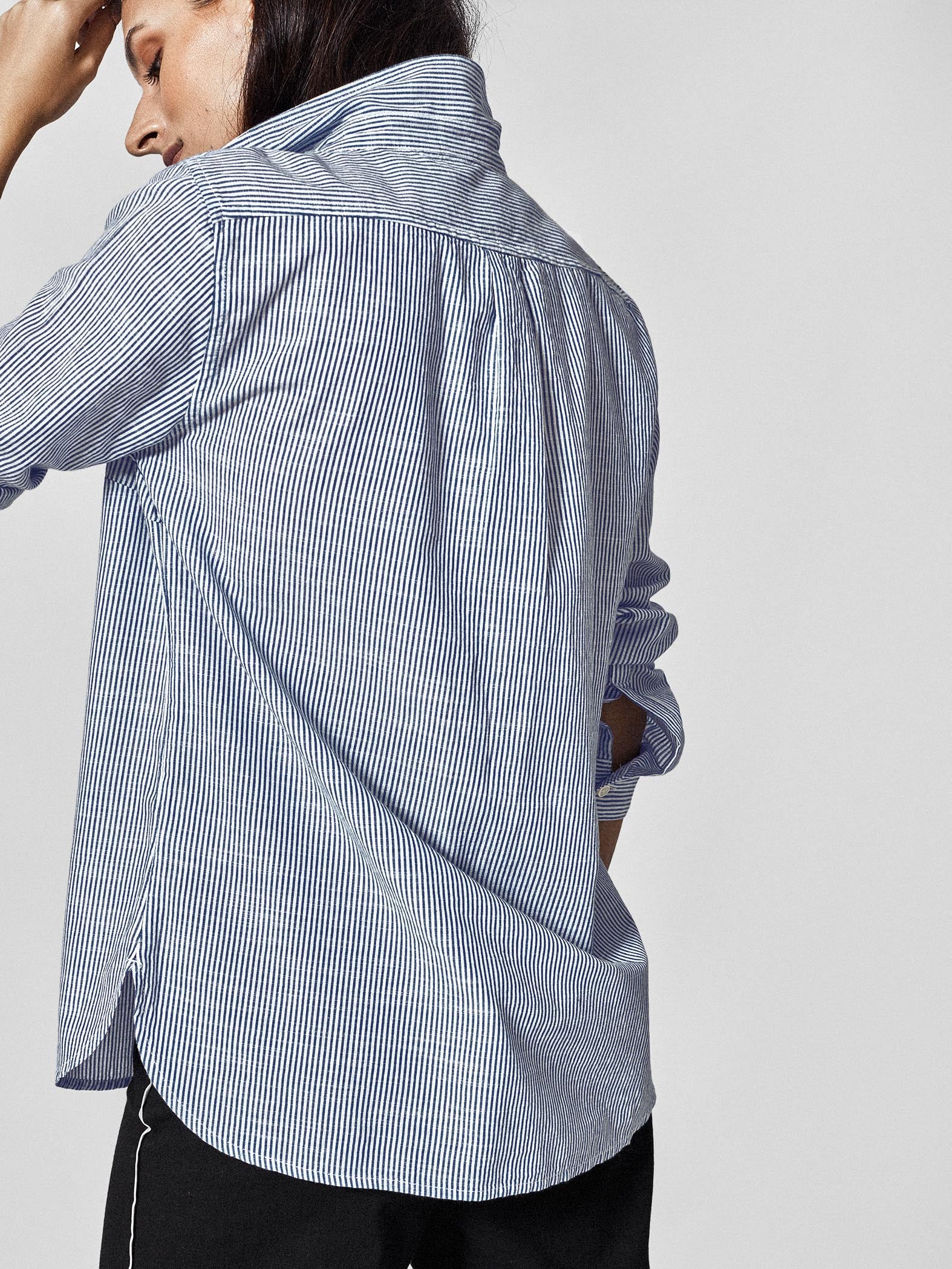 Aqua Stripe Shirt