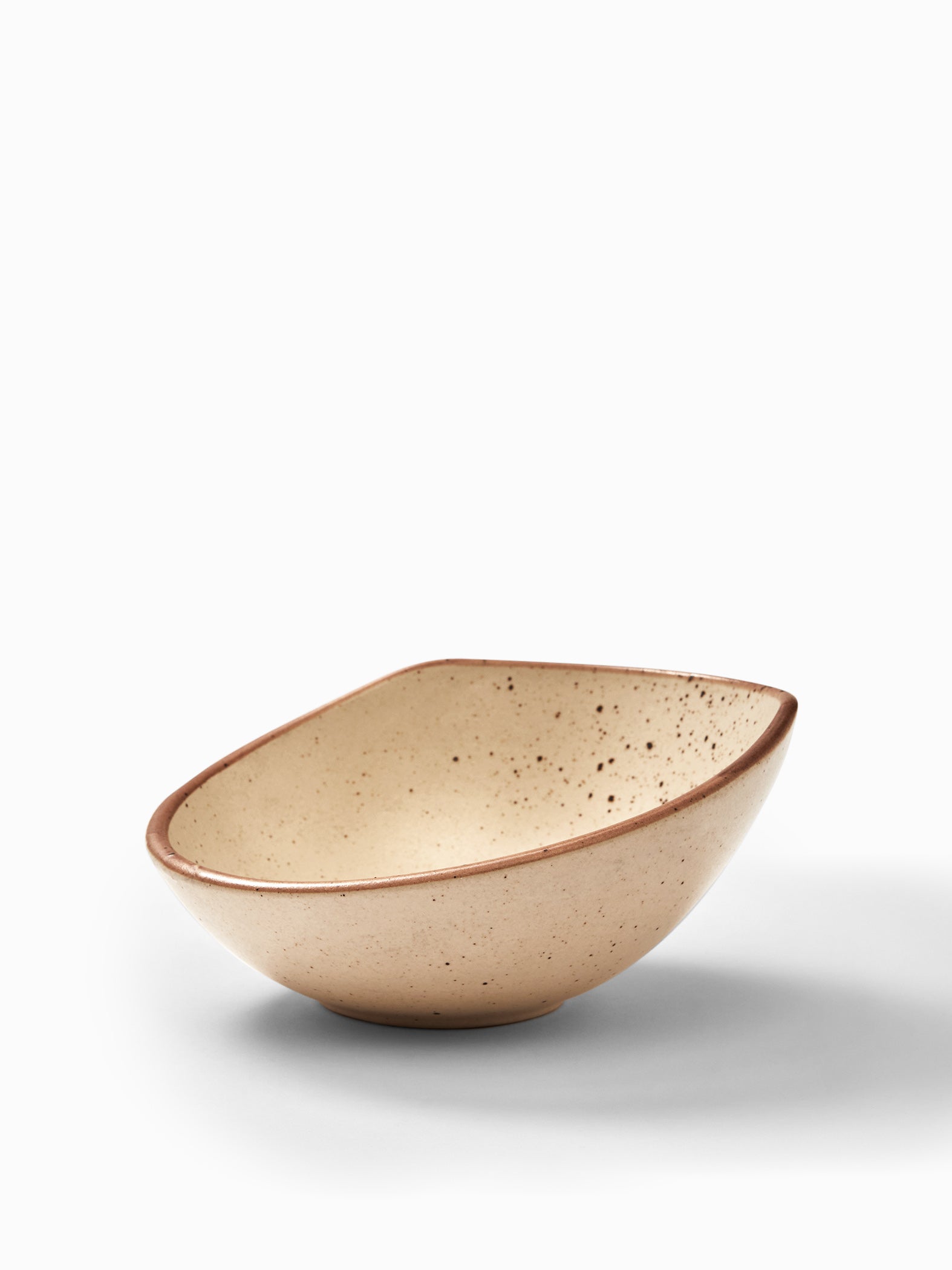 Beige Dotted Bowl