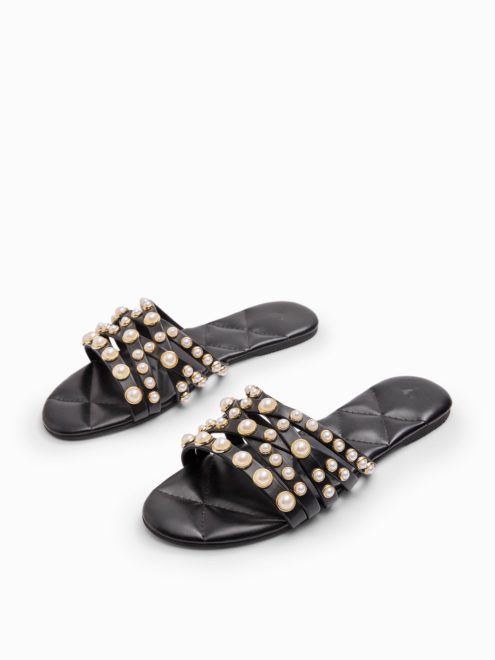 Black Pearl Criss-Cross Flats