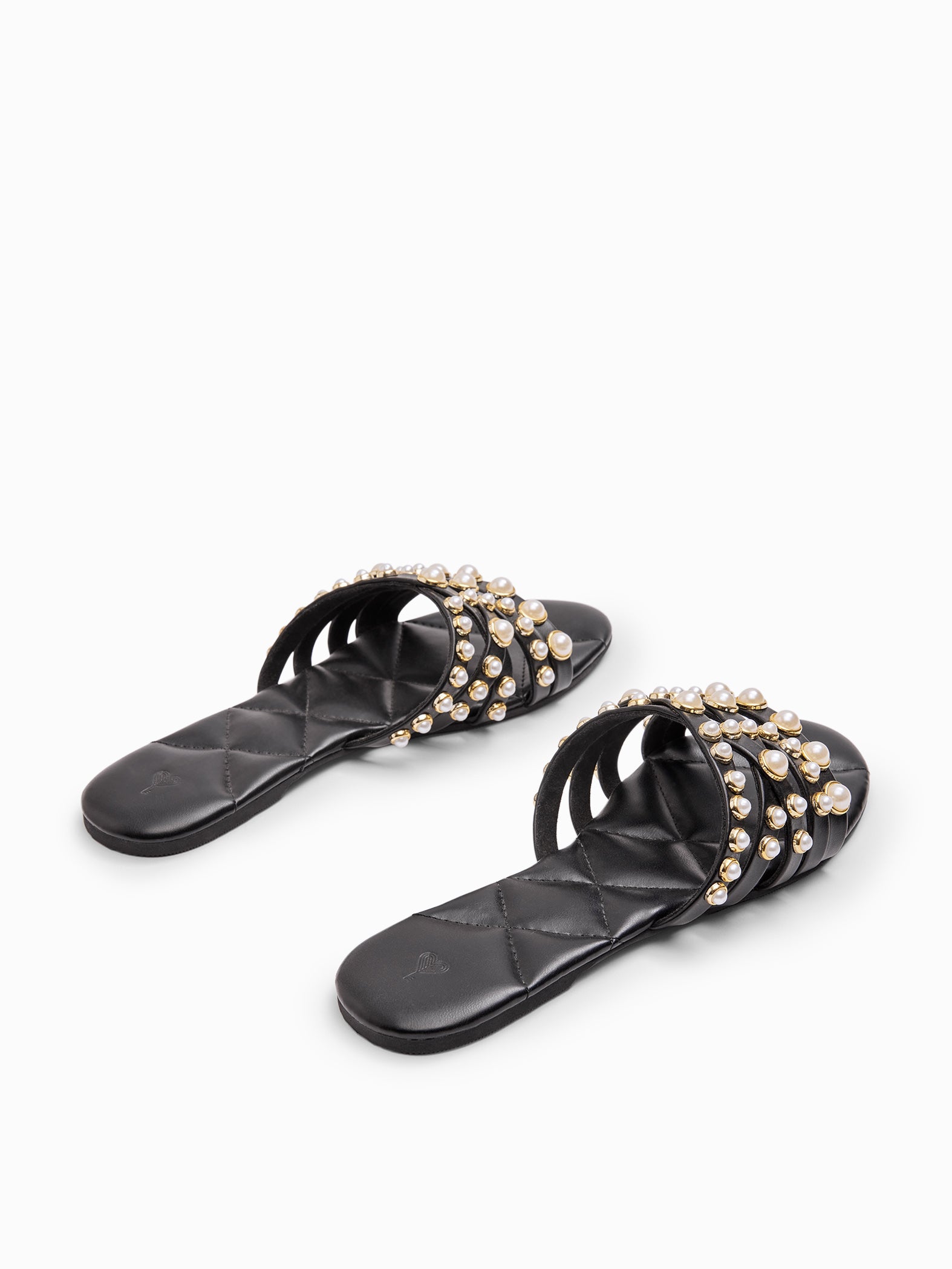 Black Pearl Criss-Cross Flats