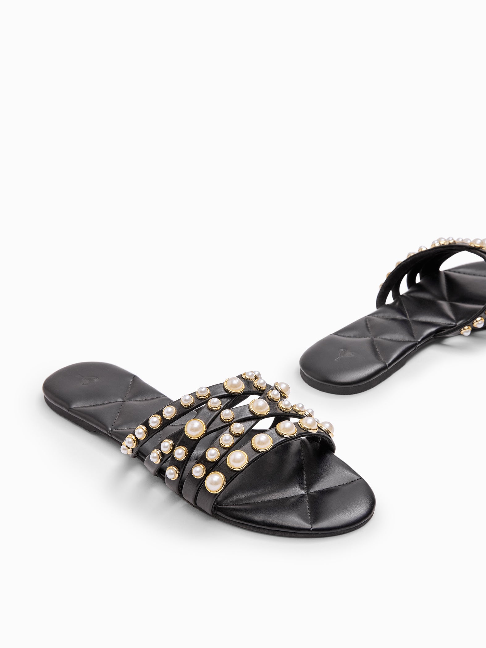 Black Pearl Criss-Cross Flats