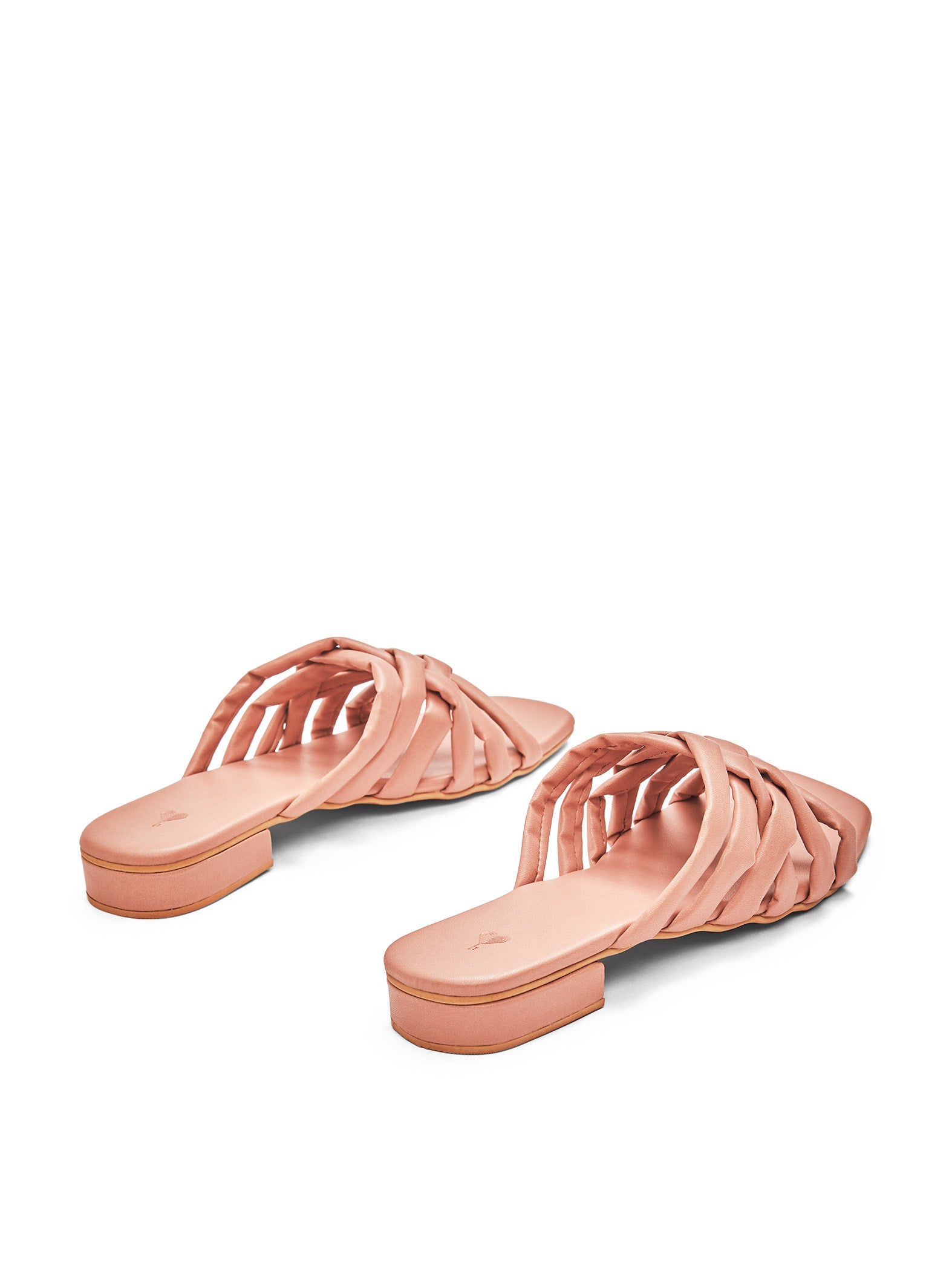 Blush Criss-Cross Flats