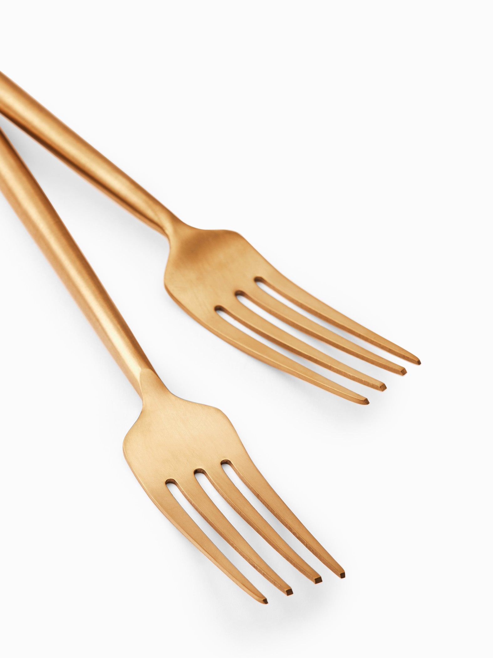 Gold Dinner Fork Set