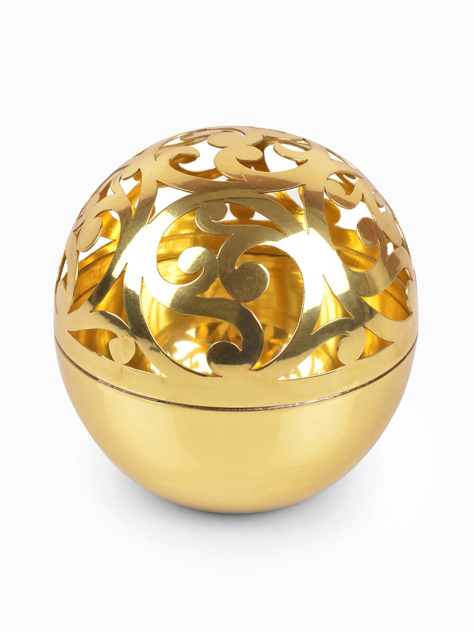 Gold Sandook Sphere Bowl & Vase by AnanTaya