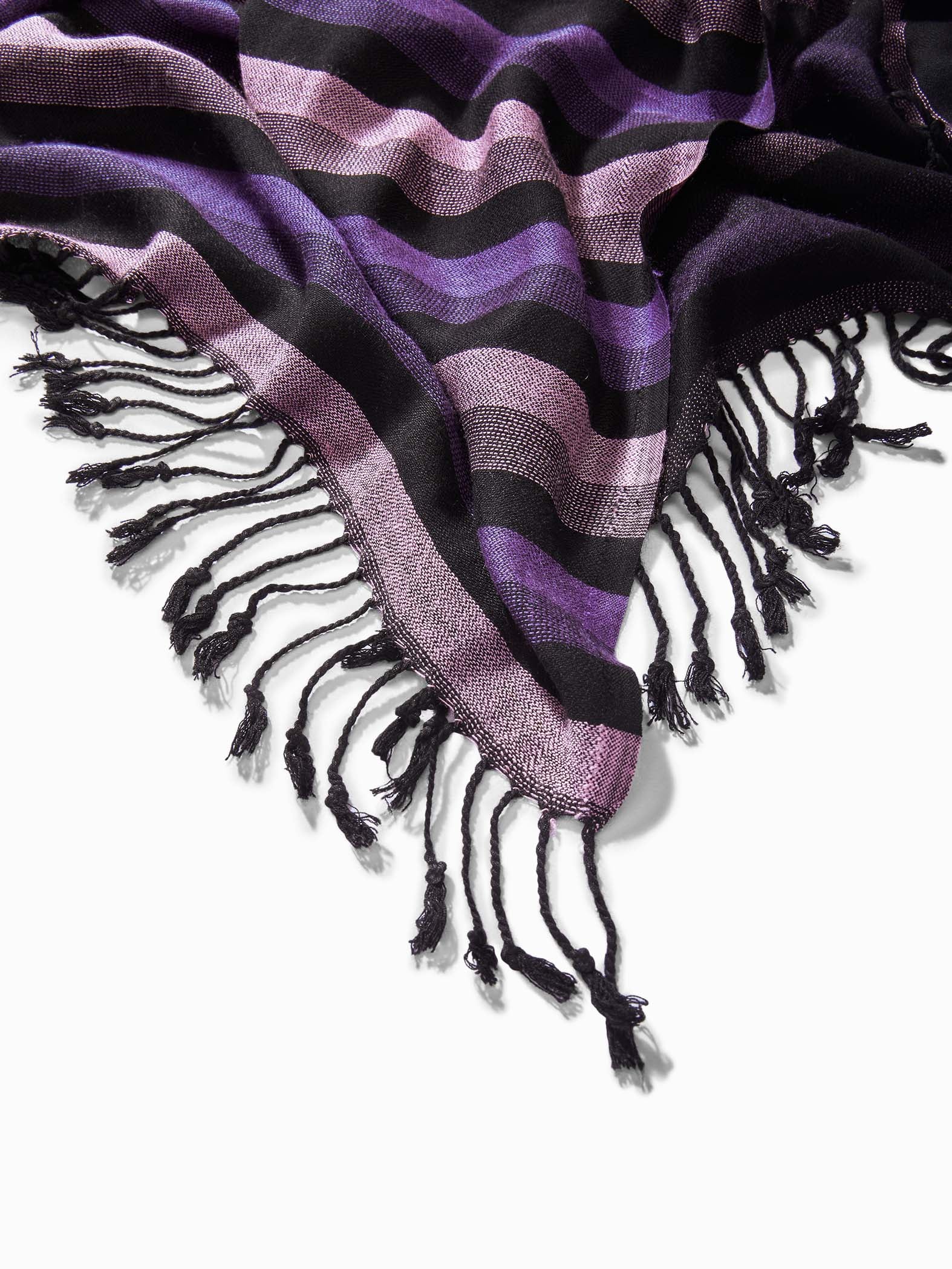 Grape Stripe Scarf