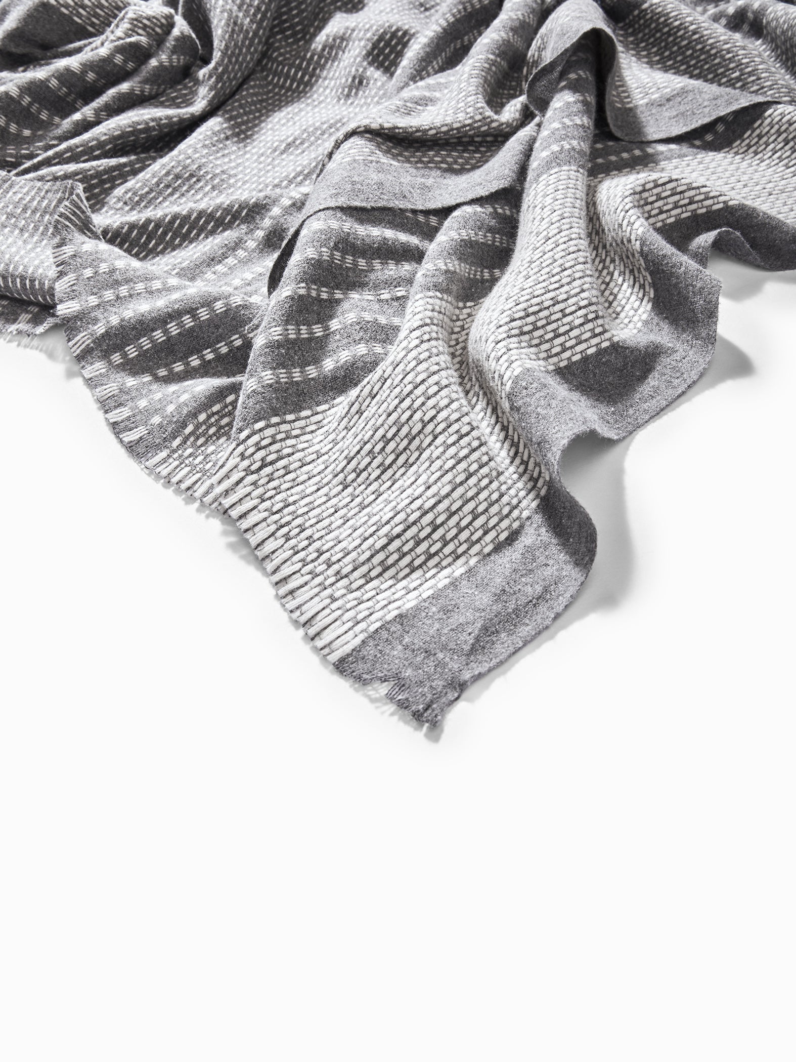 Grey Line Scarf