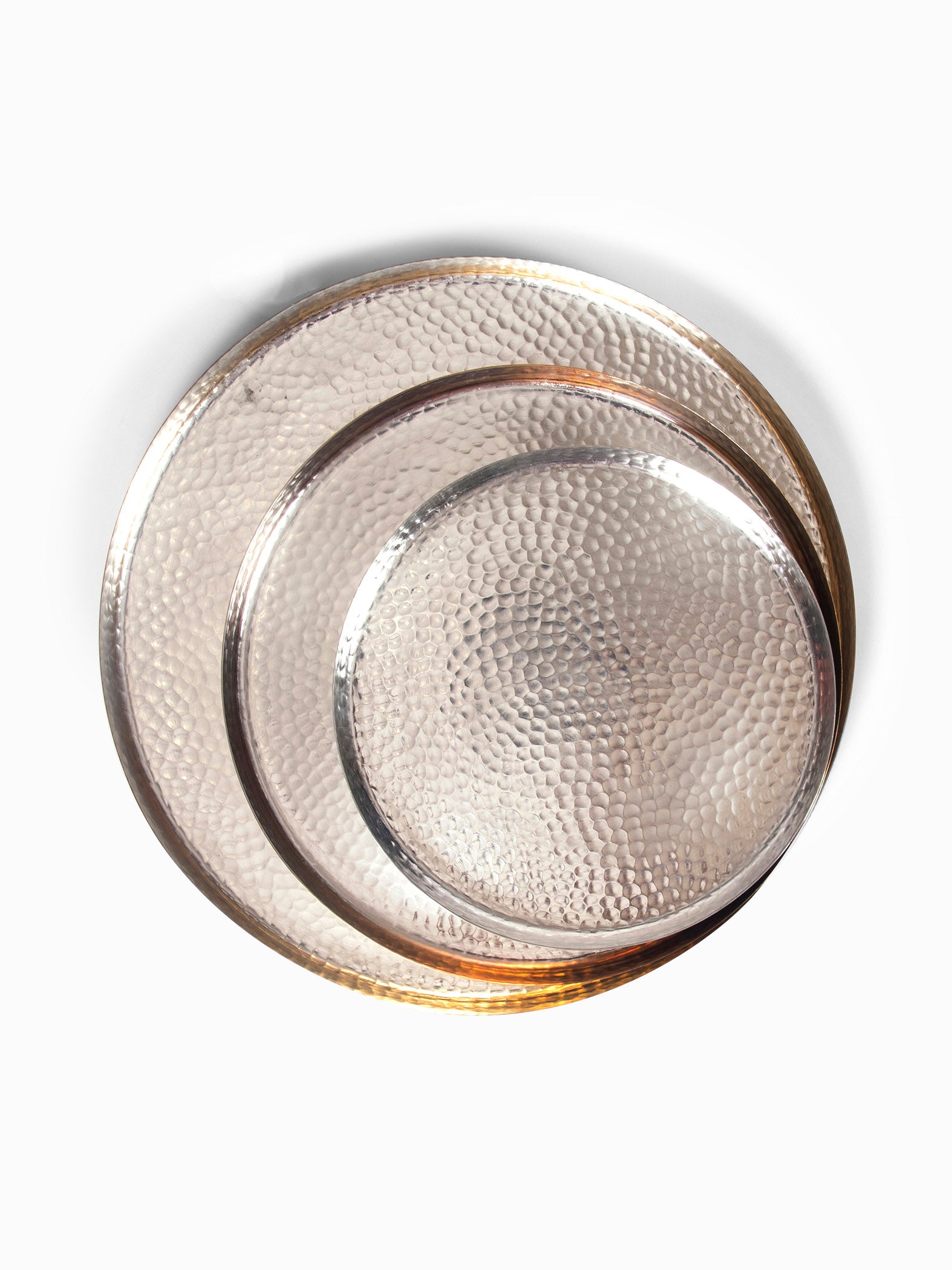 Hookka Brass Kalai Thaali Medium by AnanTaya