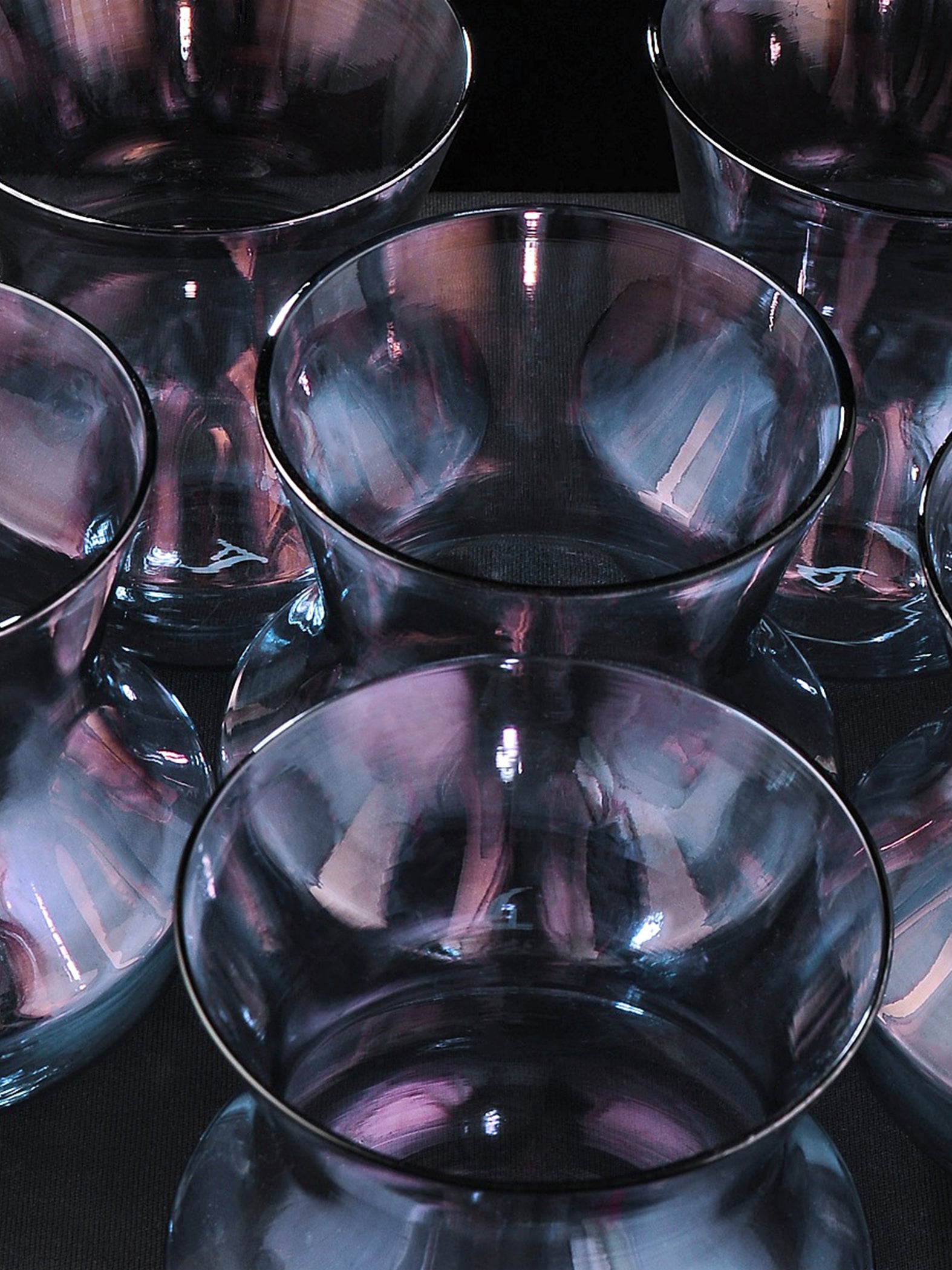 Hookka Glass Blue Set by AnanTaya